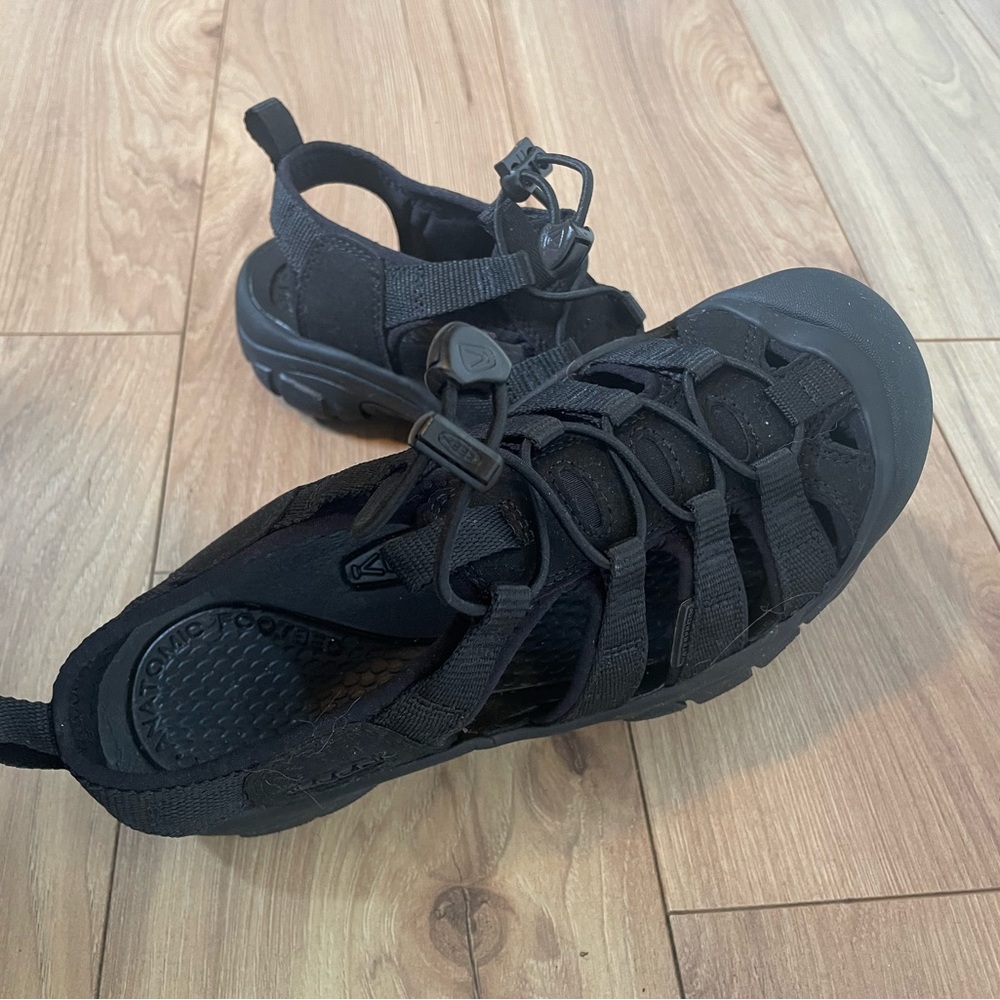 SOLD Keen Black Adventure Sandals